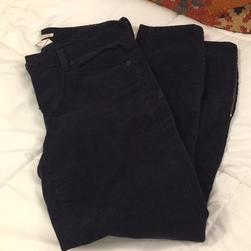 J.Crew ankle zip cords